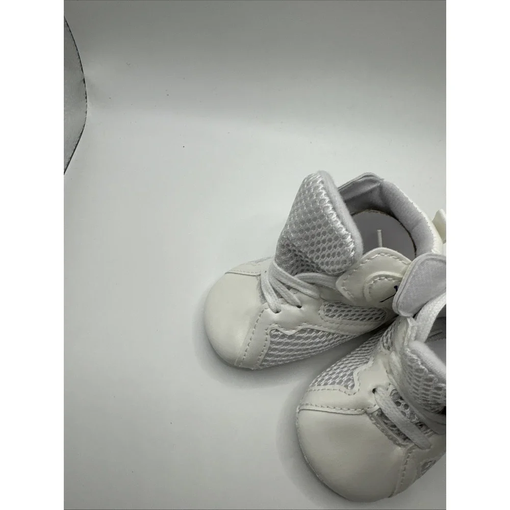 Newborn Jordan Baby white Shoes #1075
